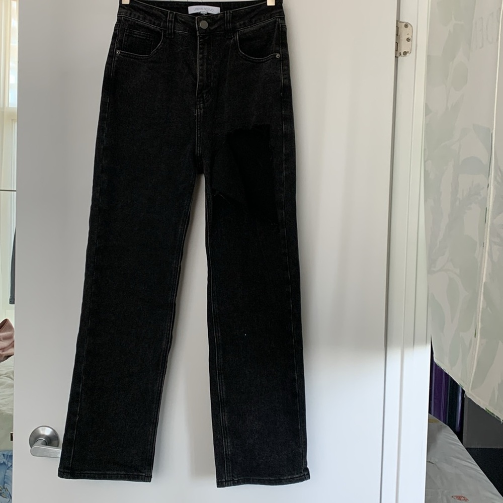 💙Urban Revivío High Rise Cut Out Jeans -Eur 38, US 6